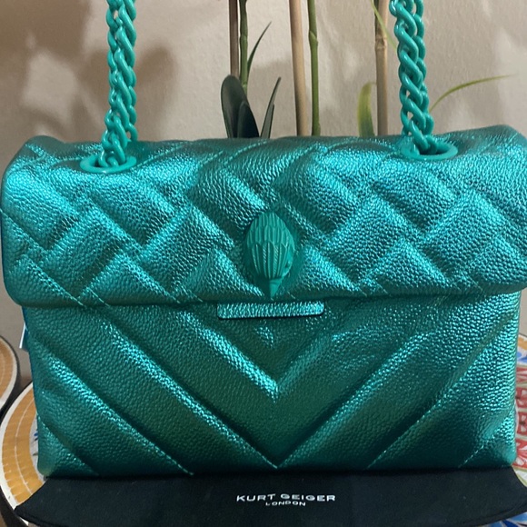 Kurt Geiger Handbags - kurt geiger London Quilted Leather Shoulder Bag